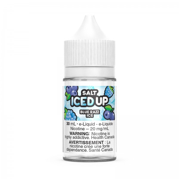 Blue Razz Ice SALT – Iced Up Salt E-liquid