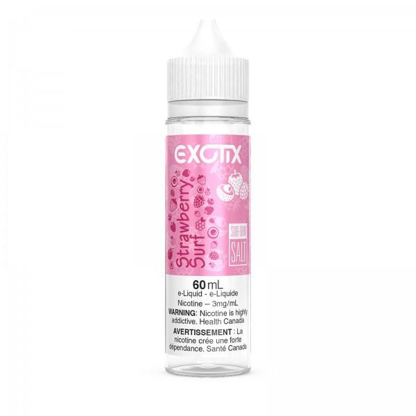 Strawberry Surf E-Liquid (60ml) – Exotix