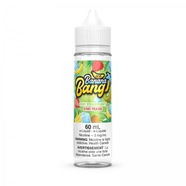 Kiwi Strawberry Ice – Banana Bang Ice E-Liqu...