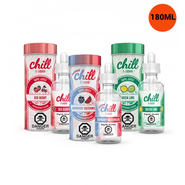 Chill E-Liquid Bundle – 180ML